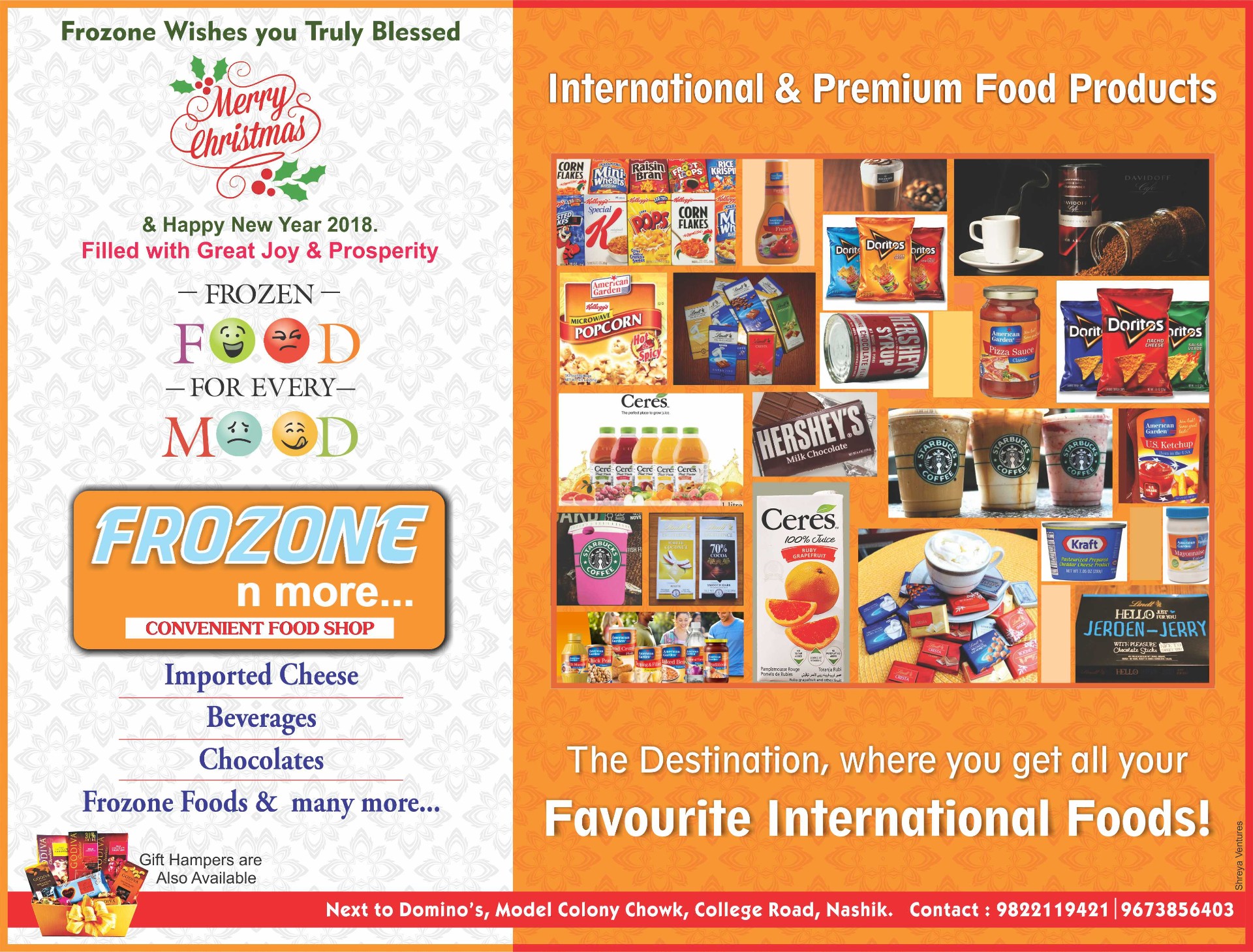 Frozone n more · Premium food retail